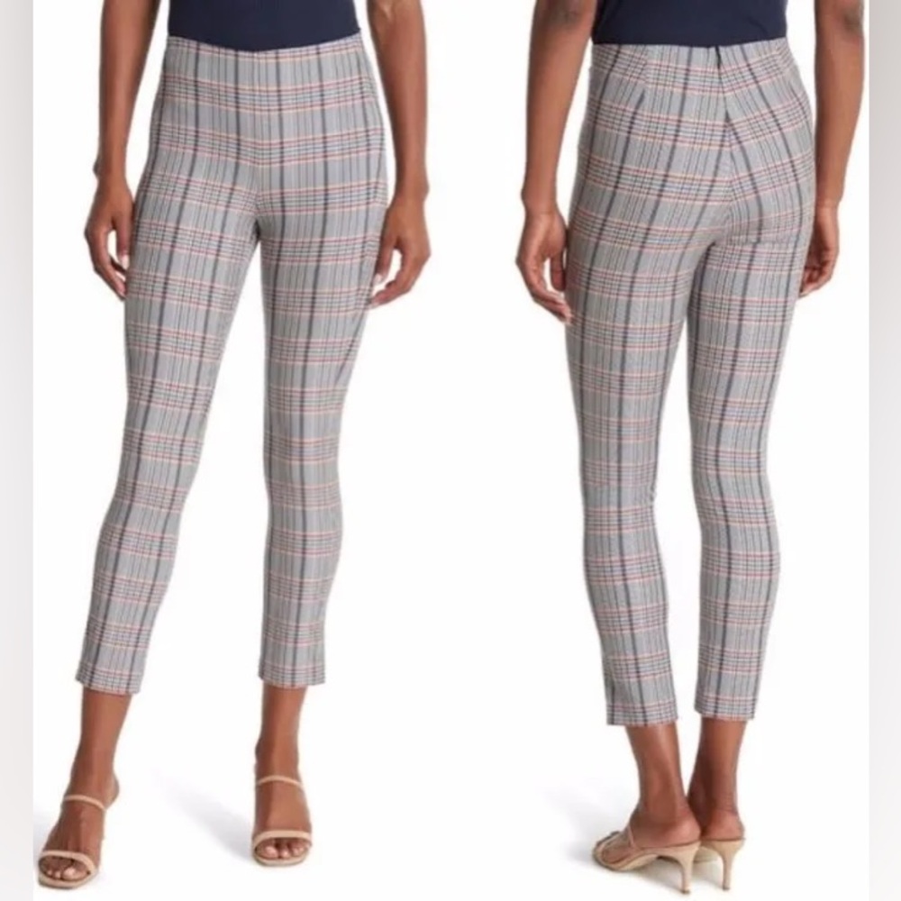 Rag & Bone 2 Gray Multicolor Plaid Monet Pants